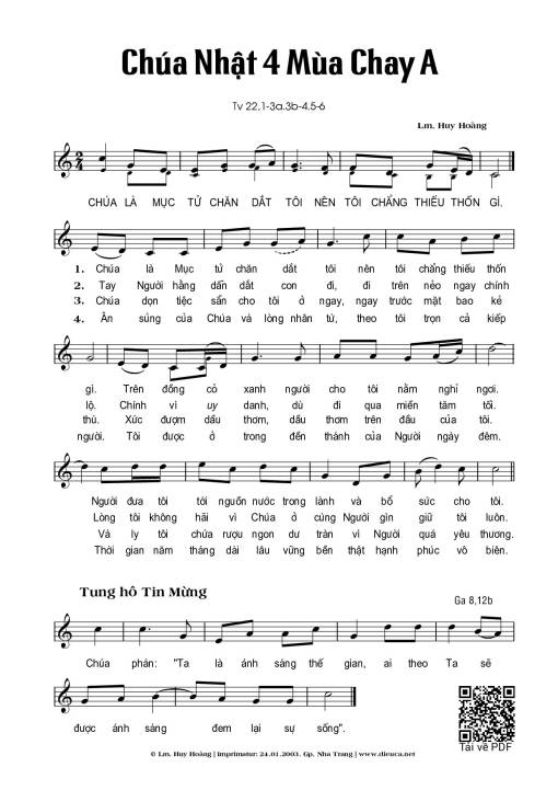 Sheet nhạc PDF bài Lễ Thánh Tâm Chúa – Năm C