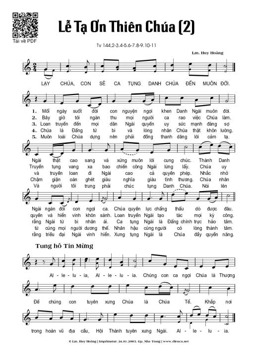 Lễ Tạ Ơn Thiên Chúa