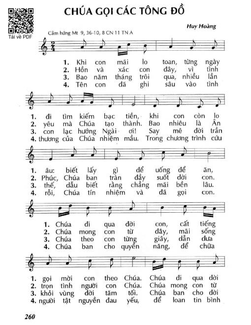 Chúa gọi các Tông đồ (Mt. 9)