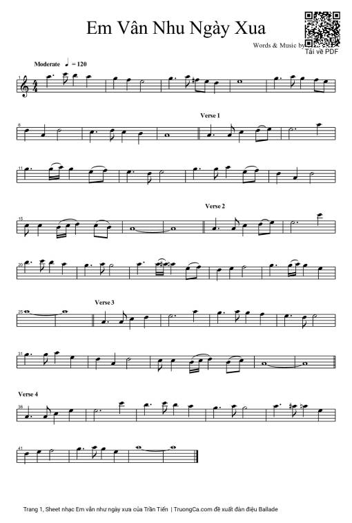 Em vẫn như ngày xưa