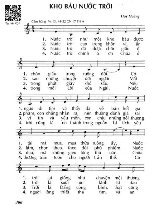 Kho báu Nước Trời (Mt. 13)