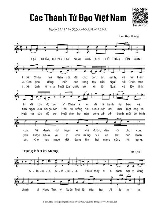 Các Thánh Tử Đạo Việt Nam