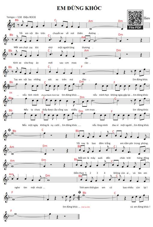 Em đừng khóc - Chillies