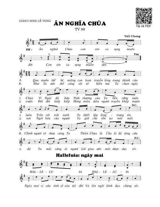 Thánh Vịnh 88, Ân Nghĩa Chúa