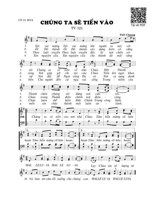 Chúng ta sẽ tiến vào (Thánh Vịnh 121)
