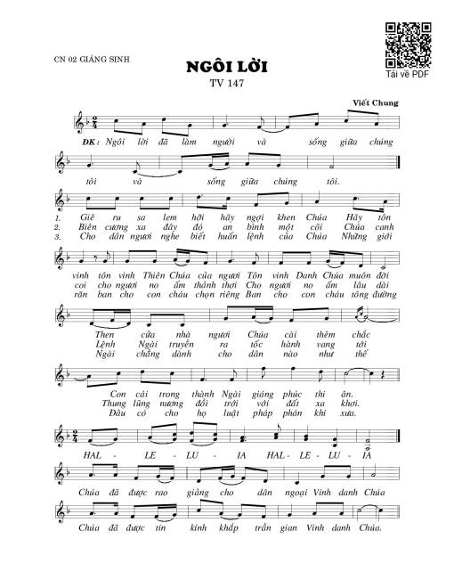 Ngôi lời (Thánh Vịnh 147)