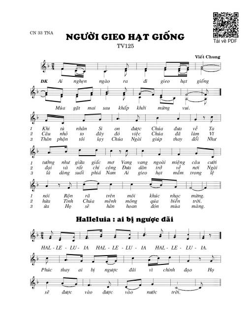 Người gieo hạt giống (Thánh Vịnh 123)