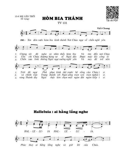 Hòm bia thánh (Thánh Vịnh 131)