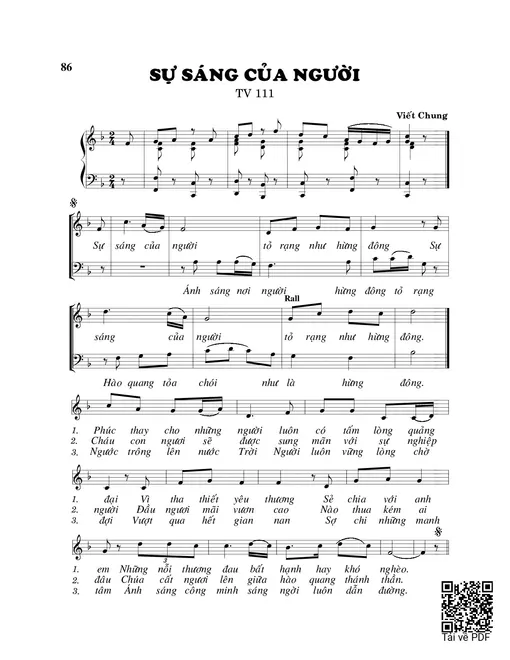 Sự sáng của Người