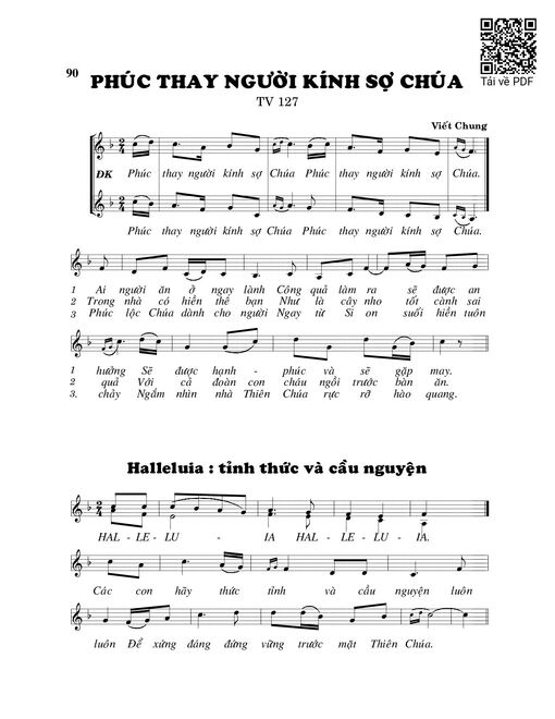 Phúc thay người kính sợ Chúa