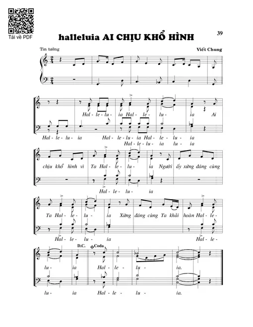 Alleluia Ai chịu khổ hình