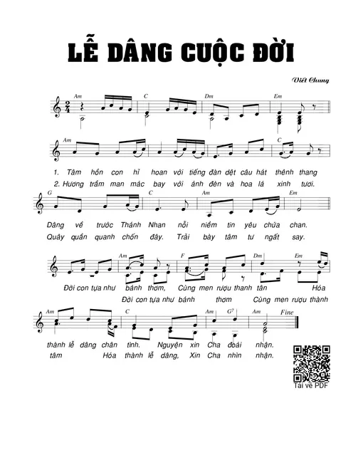 Lễ dâng cuộc đời