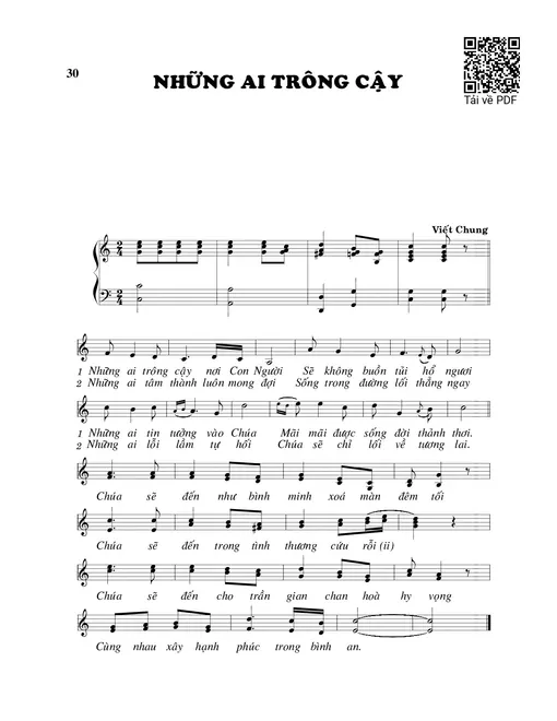 Những ai trông cậy