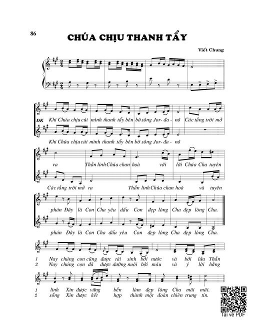 Chúa chịu thanh tẩy