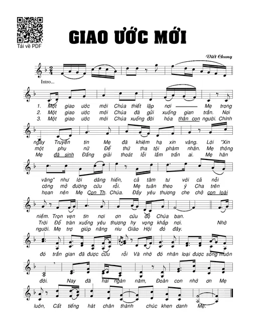 Giao ước mới - Viết Chung