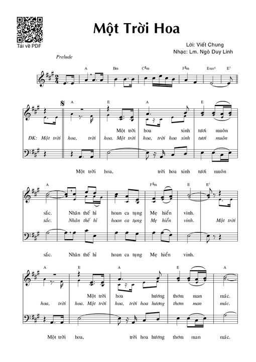 Một trời hoa - Viết Chung