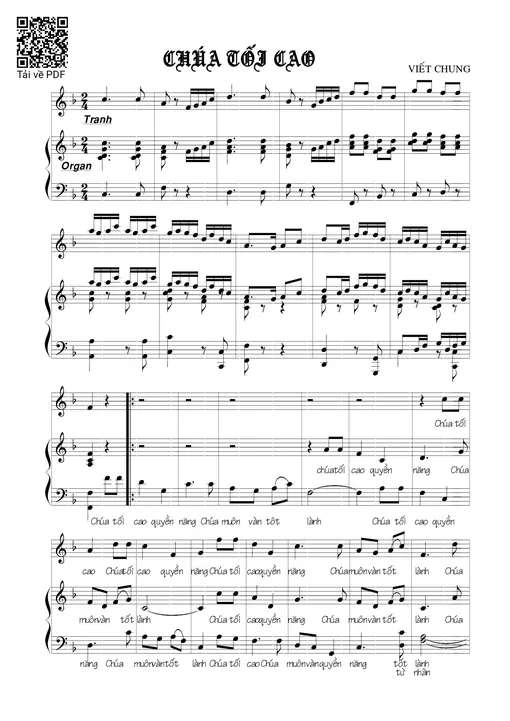 Chúa tối cao - Viết Chung