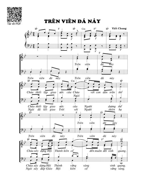 Trên viên đá này