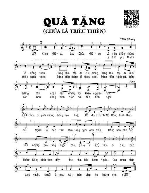 Quà tặng - Viết Chung