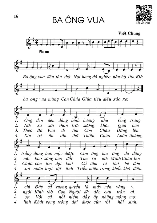 Ba Ông Vua - Viết Chung