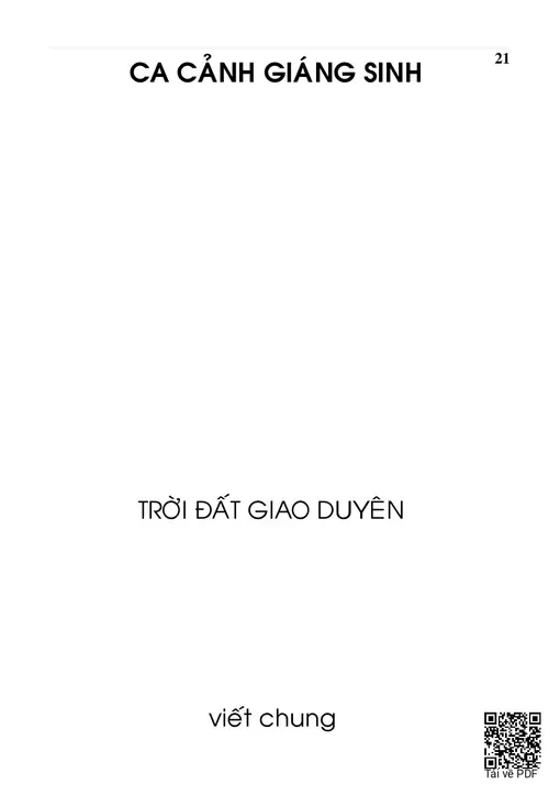 Ca cảnh Giáng sinh