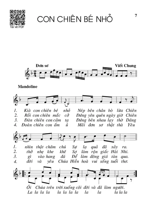 Con chiên bé nhỏ