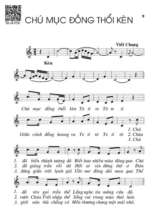 Chú mục đồng thổi kèn