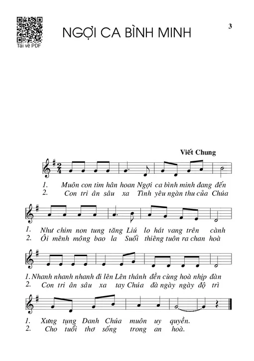 Ngợi ca bình minh