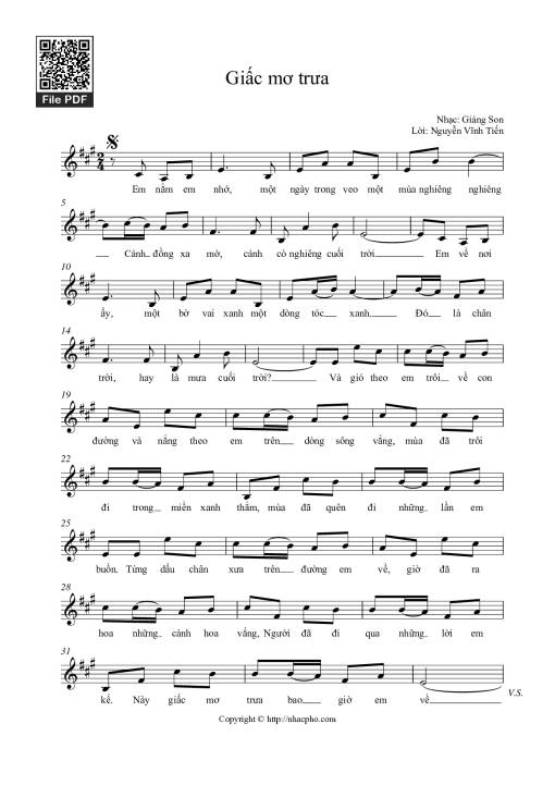 Giấc mơ trưa - Giáng Son