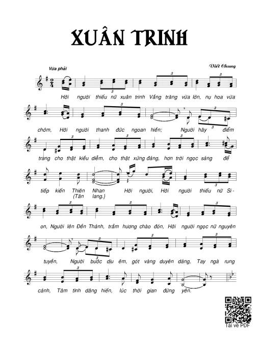 Xuân trinh - Viết Chung