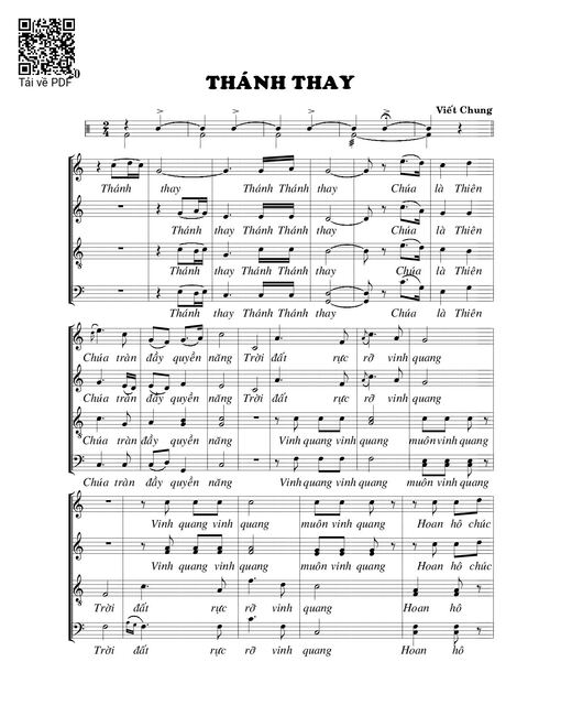 Thánh thay - Viết Chung