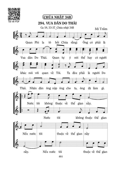 Vua Dân Do Thái (Ga. 18)