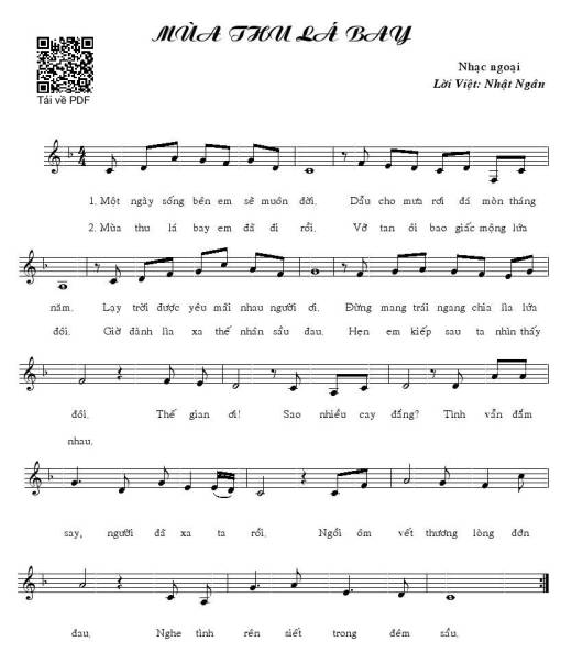 Mùa Thu Lá Bay - Nhật Ngân