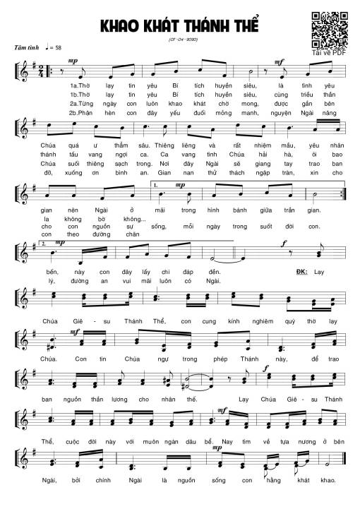 Khao khát Thánh Thể