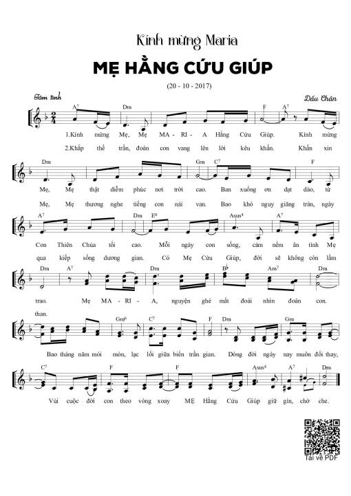 Kính mừng Maria, Mẹ Hằng Cứu Giúp