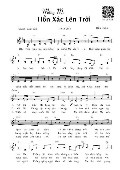 Mừng Mẹ hồn xác lên trời&nbsp;