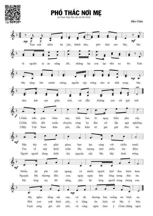 Phó thác nơi Mẹ