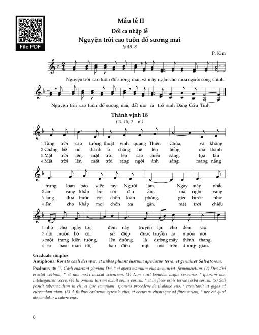 Đối Ca Nhập Lễ Ii (Mùa Vọng)