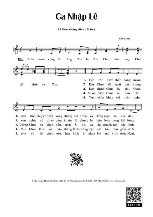 Nhập Lễ Đêm Giáng Sinh I