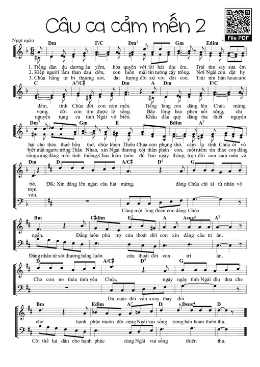 Câu Ca Cảm Mến 2