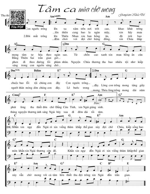 Tâm Ca Mùa Chờ Mong