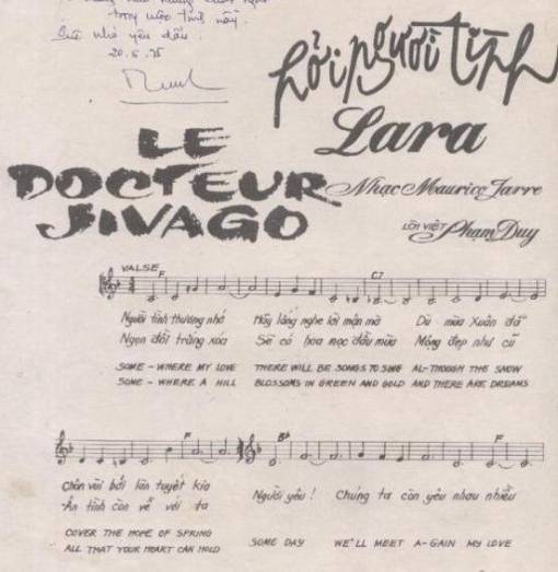 Hỡi Người Tình Lara