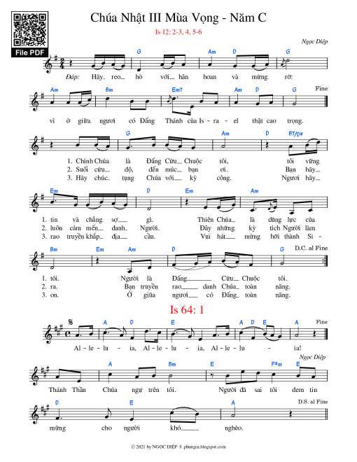 Chúa Nhật 3C Mùa Vọng