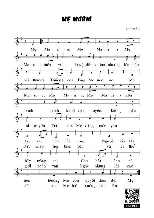 Mẹ Maria - Tâm Bảo