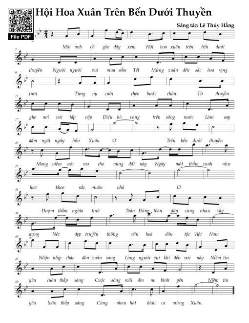 Hội hoa xuân trên bến dưới thuyền