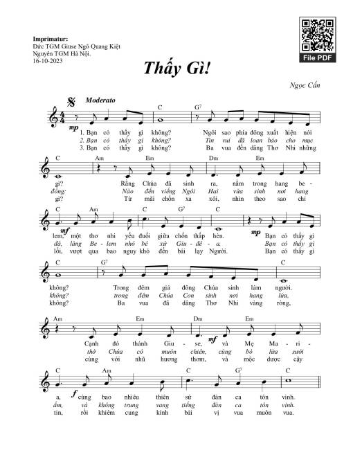 Thấy Gì? - Ngọc Cẩn