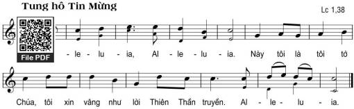 Sheet nhạc PDF bài Thtm. Chúa Nhật 4C Mùa Vọng