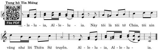 Sheet nhạc PDF bài Thtm. Chúa Nhật 4C Mùa Vọng