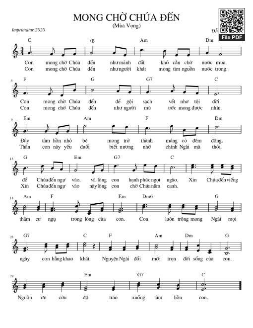 Mong Chờ Chúa Đến