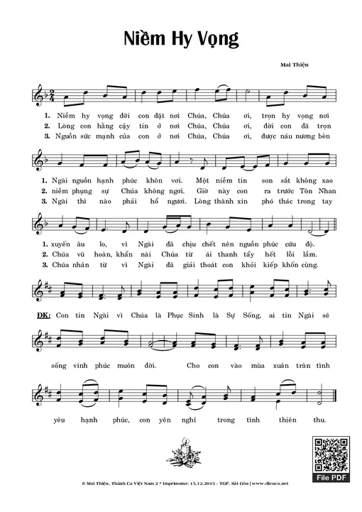 Niềm Hy Vọng - Mai Thiện